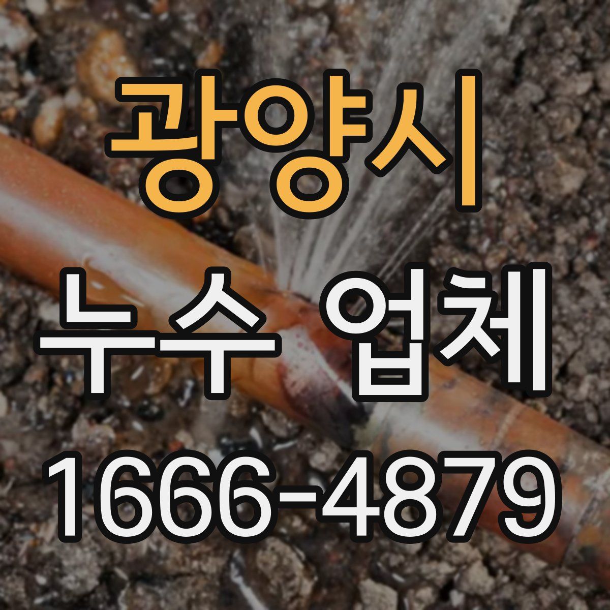 광양시 누수 업체