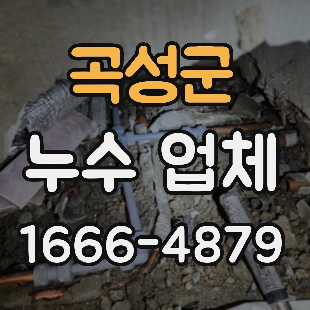 곡성군 누수 업체