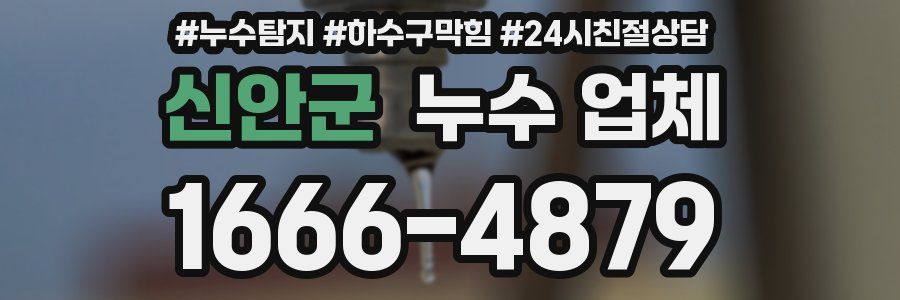 신안군 누수 업체