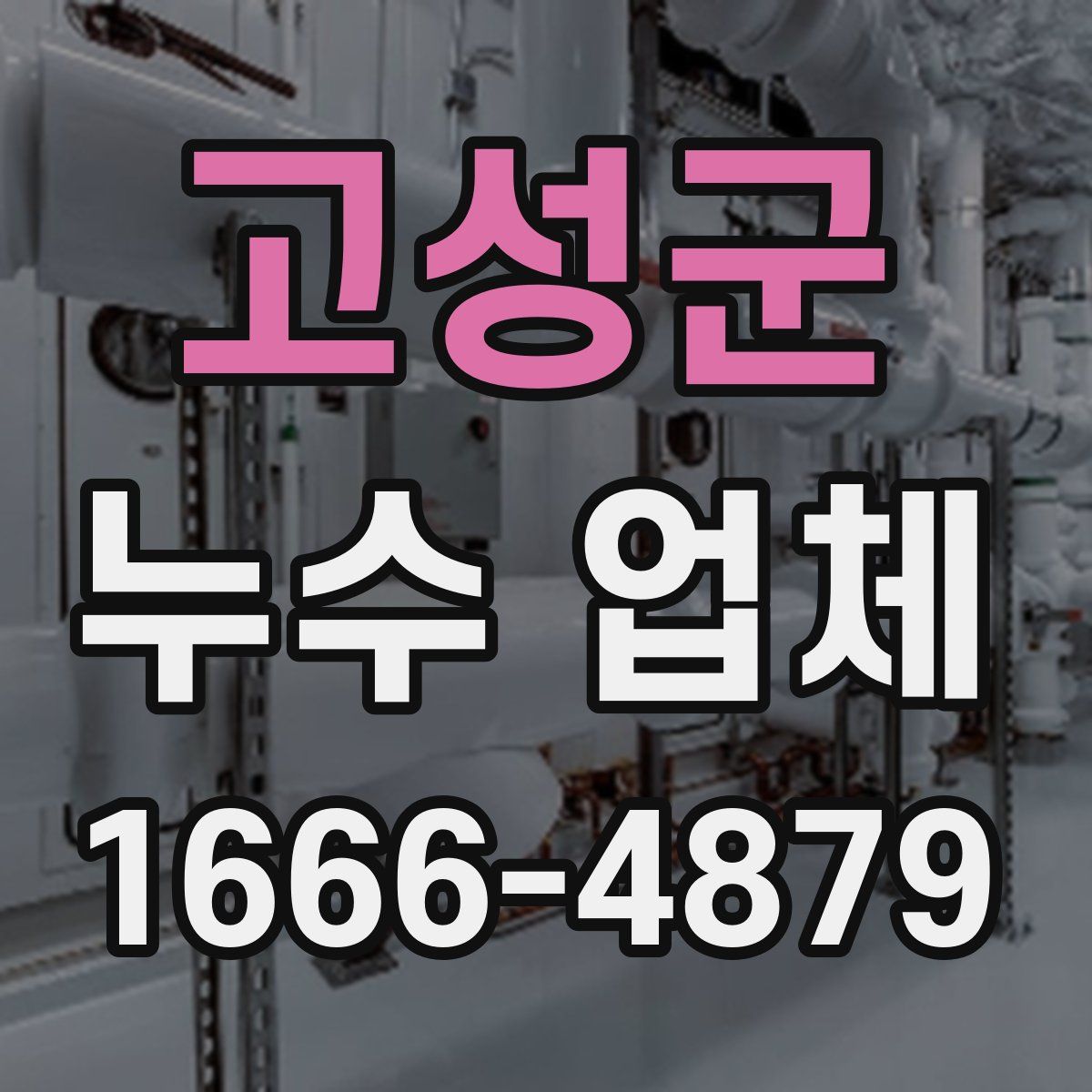 고성군 누수 업체