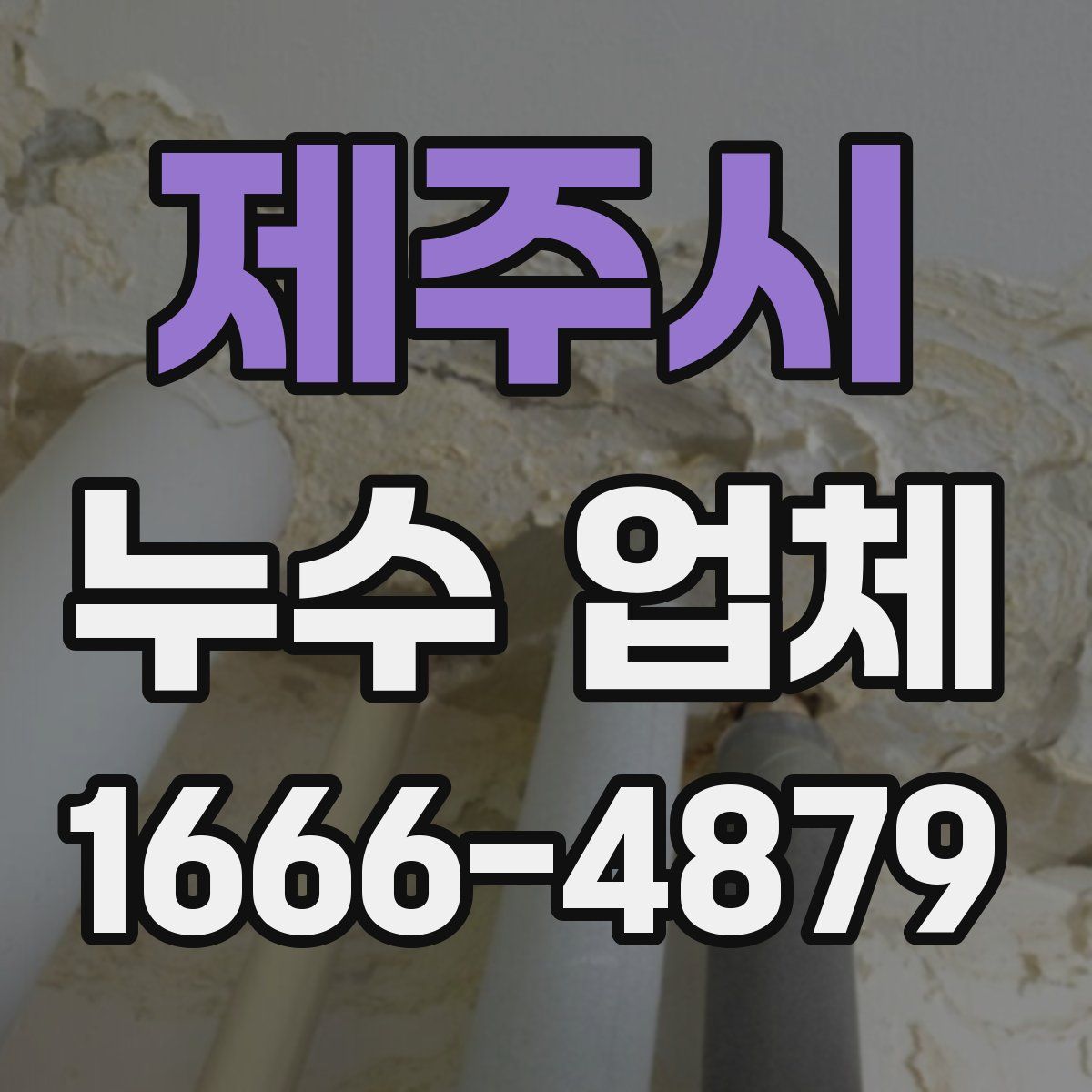 제주시 누수 업체