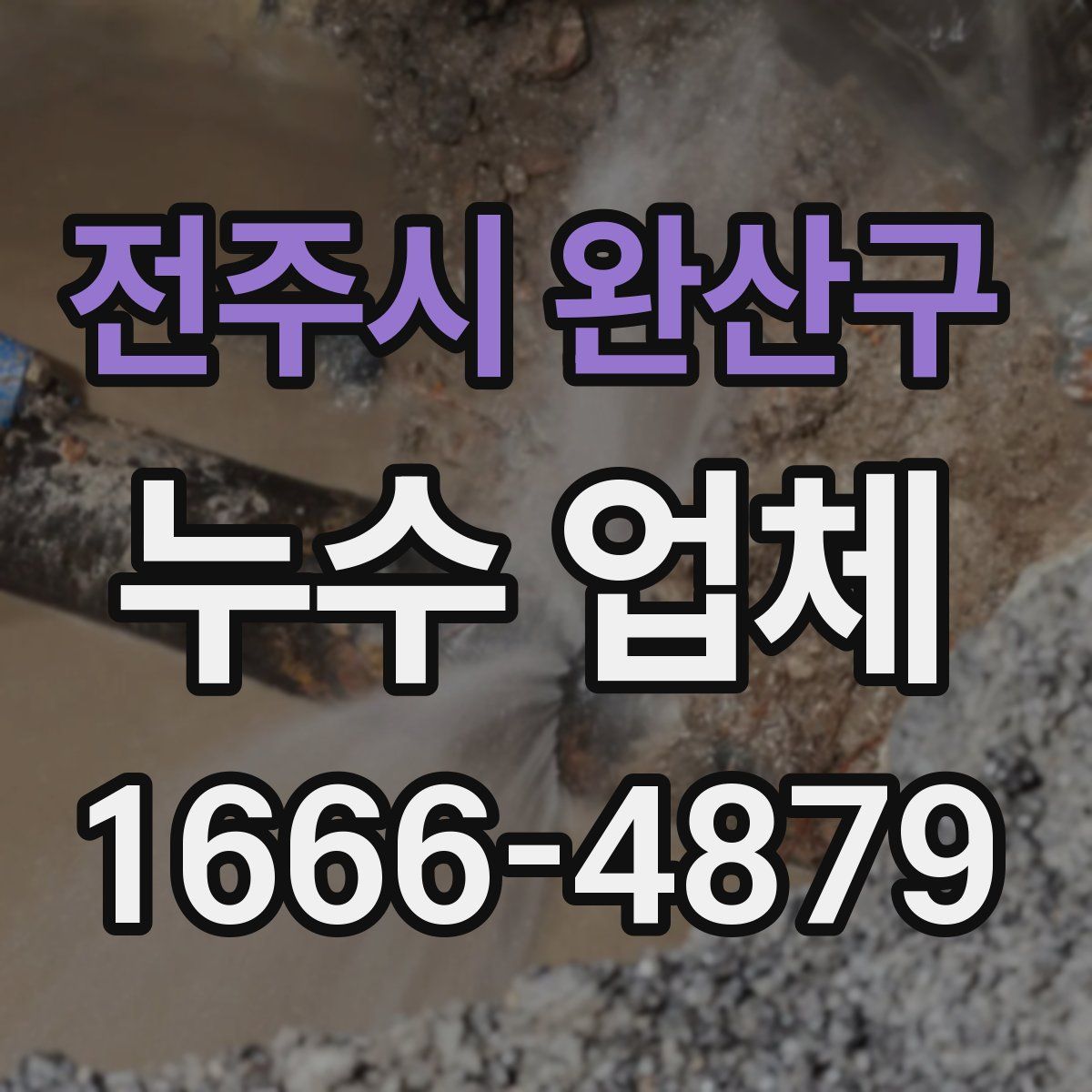 전주시 완산구 누수 업체