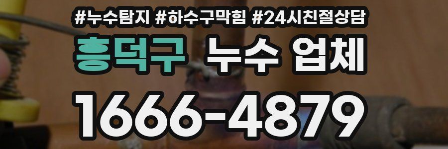흥덕구 누수 업체