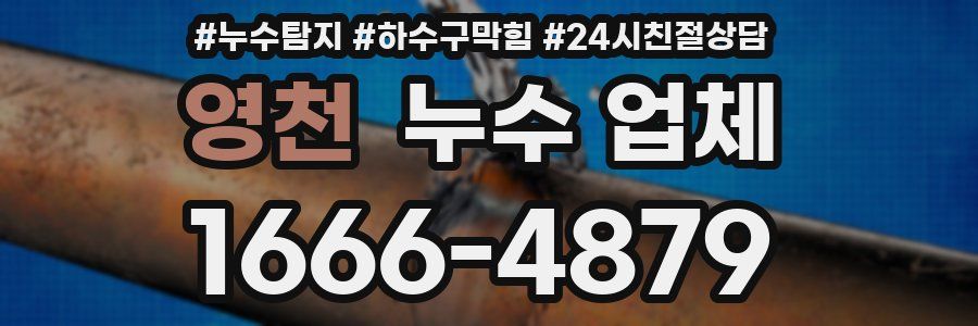 영천 누수 업체
