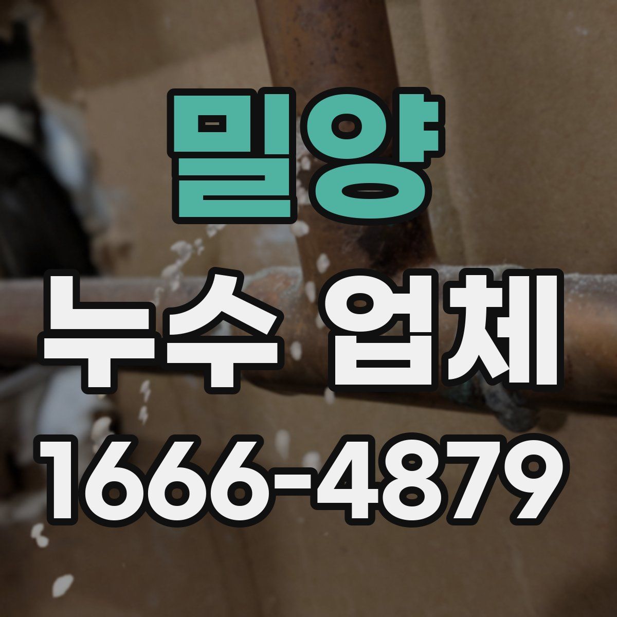 밀양 누수 업체