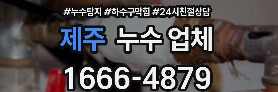 제주 누수 업체