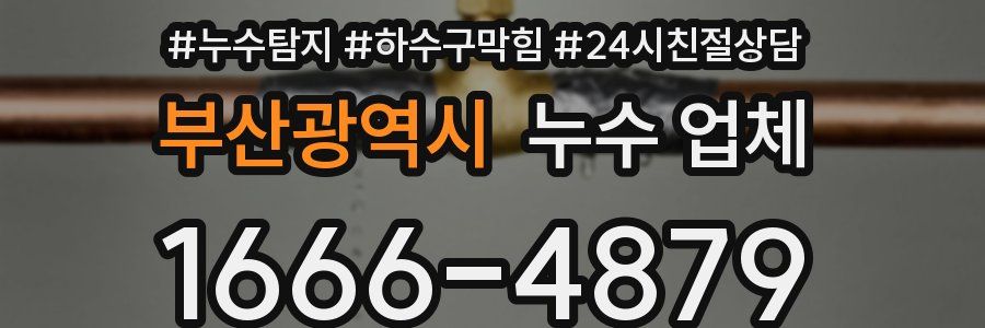 부산광역시 누수 업체