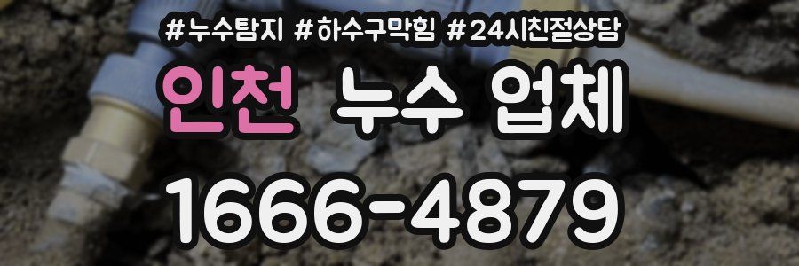 인천 누수 업체