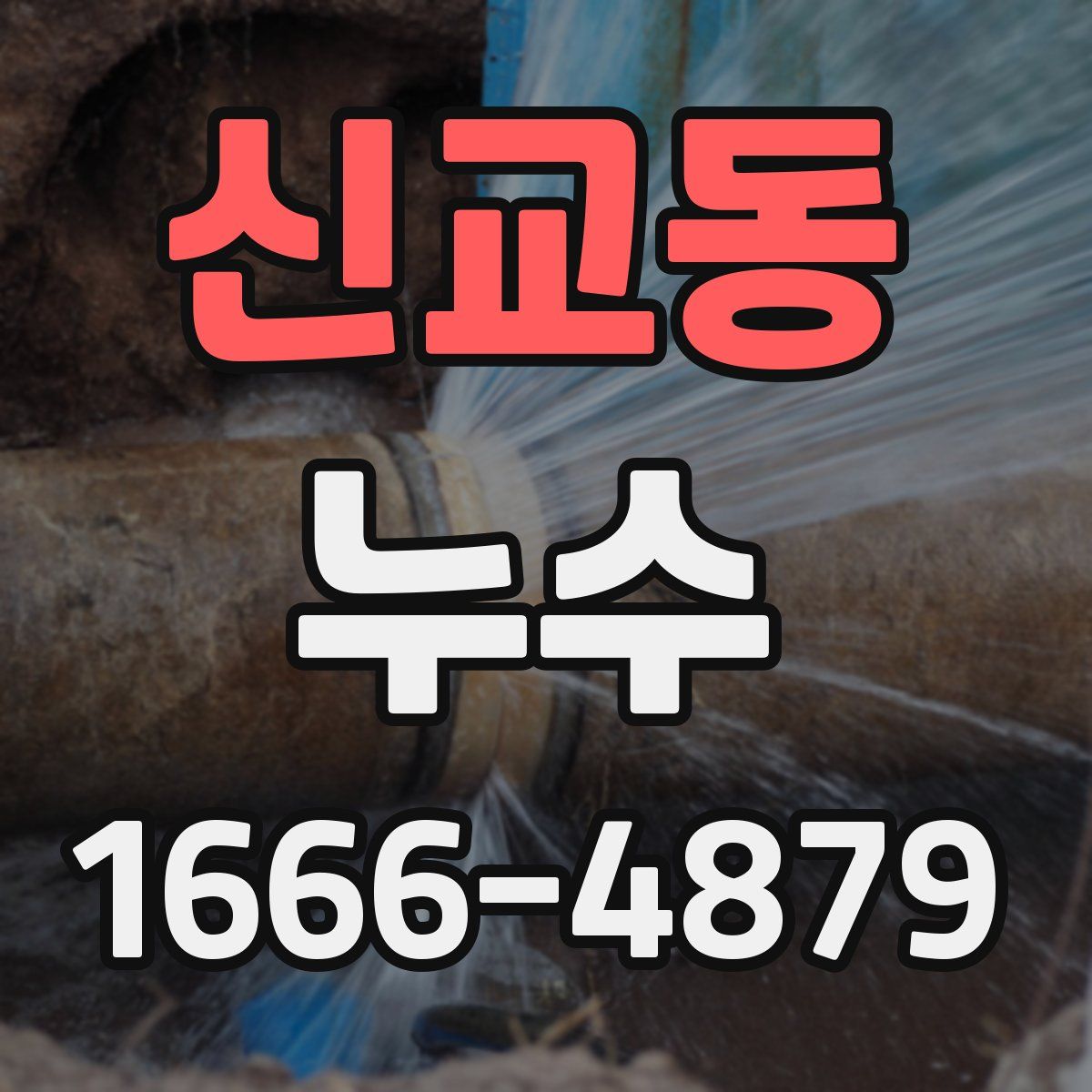 신교동 누수