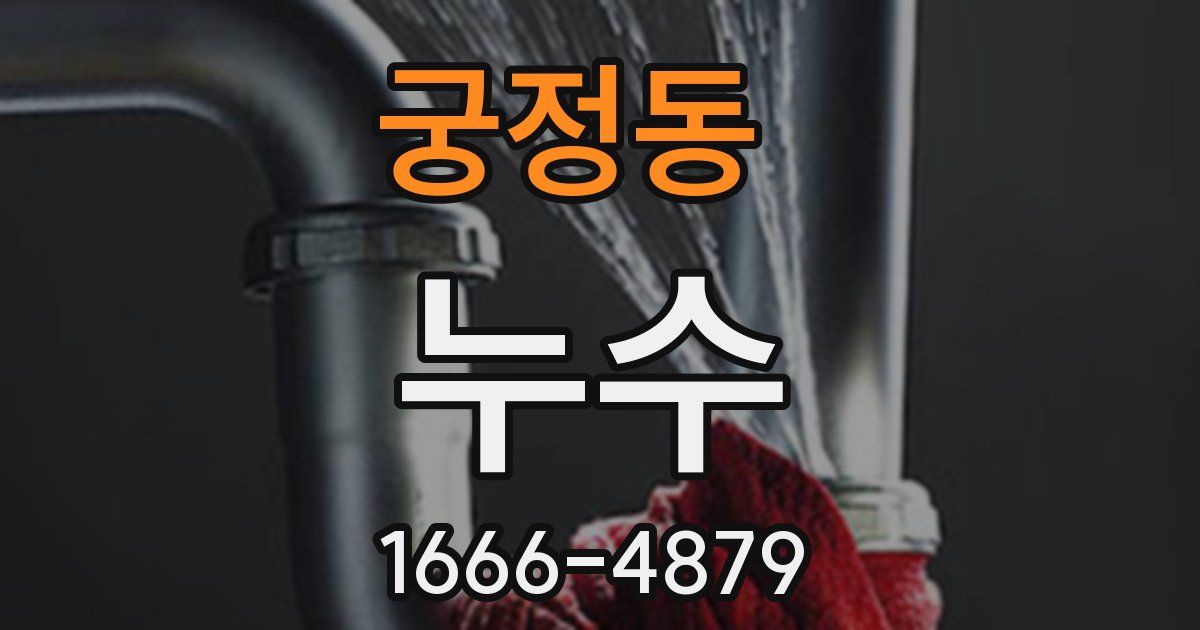 궁정동 누수
