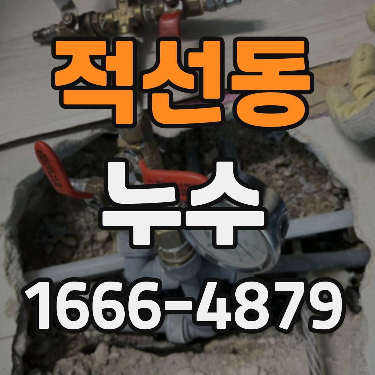 적선동 누수