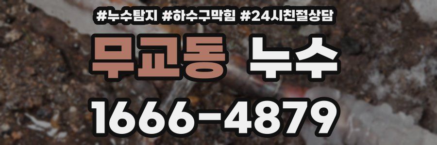 무교동 누수