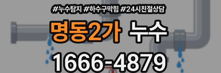 명동2가 누수