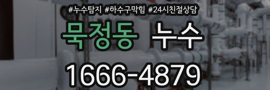 묵정동 누수