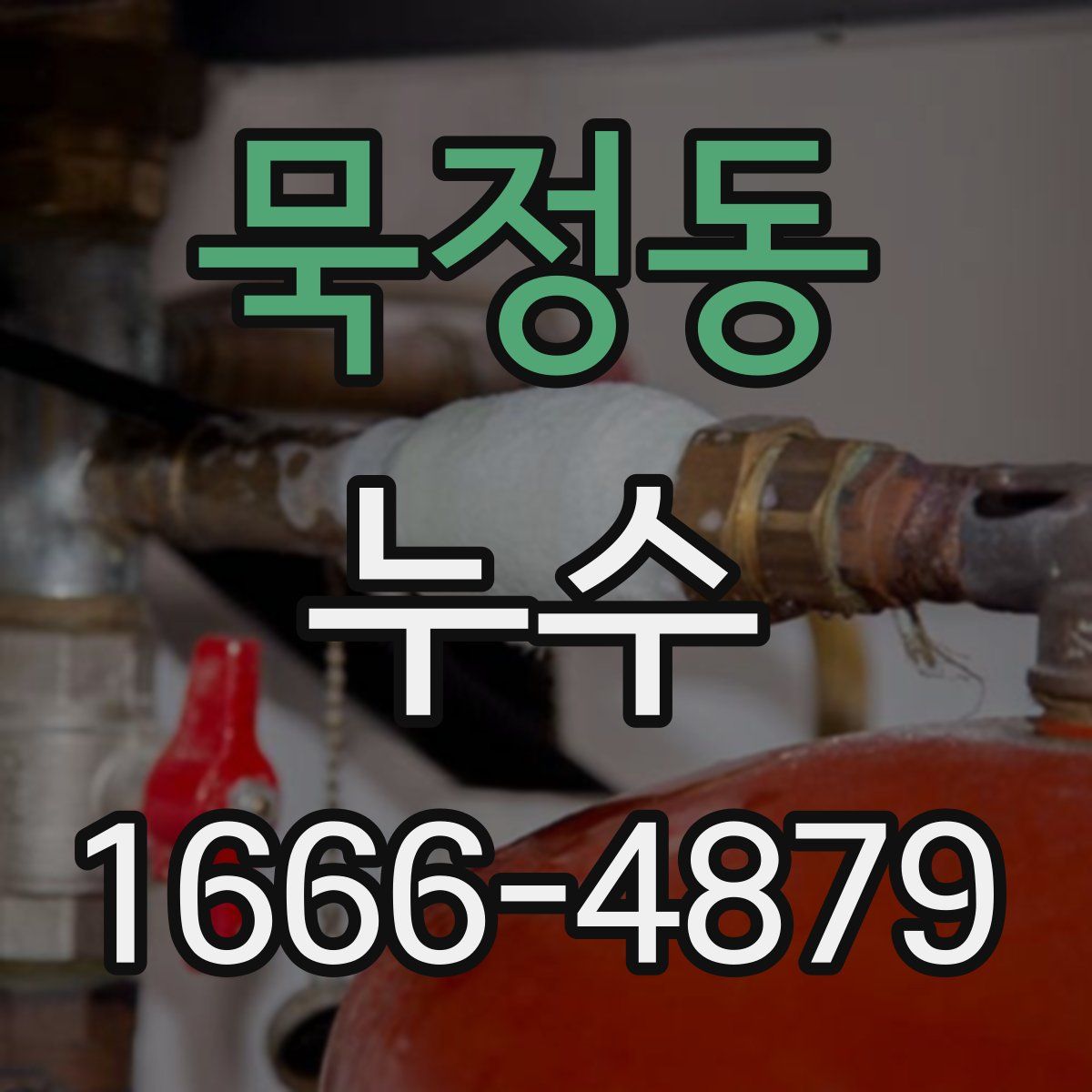 묵정동 누수