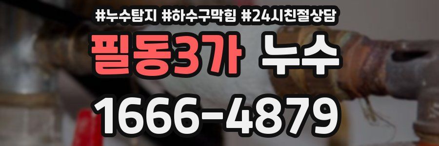 필동3가 누수