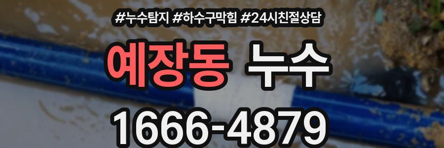 예장동 누수
