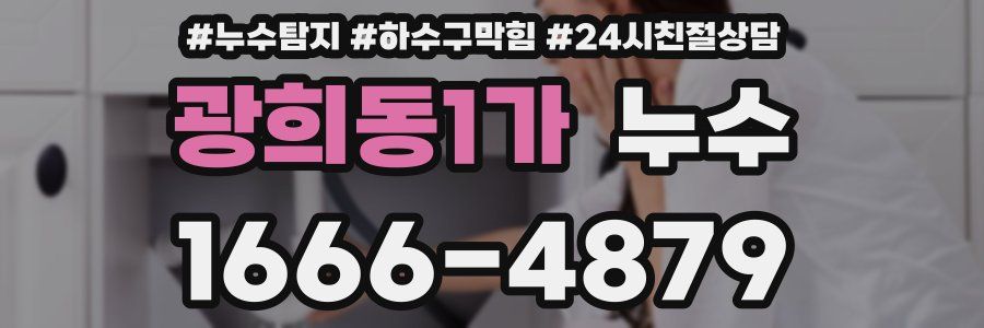 광희동1가 누수