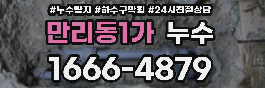 만리동1가 누수