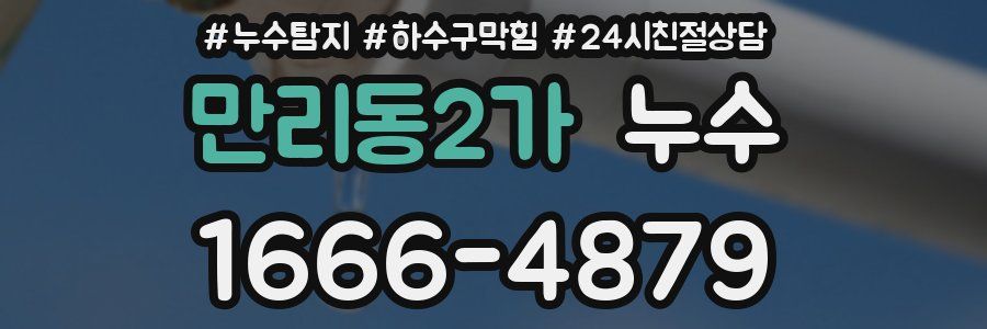 만리동2가 누수