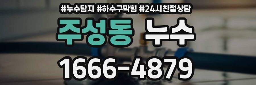 주성동 누수
