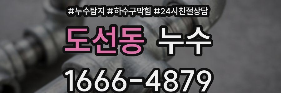 도선동 누수