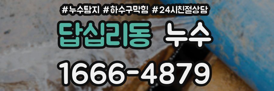 답십리동 누수
