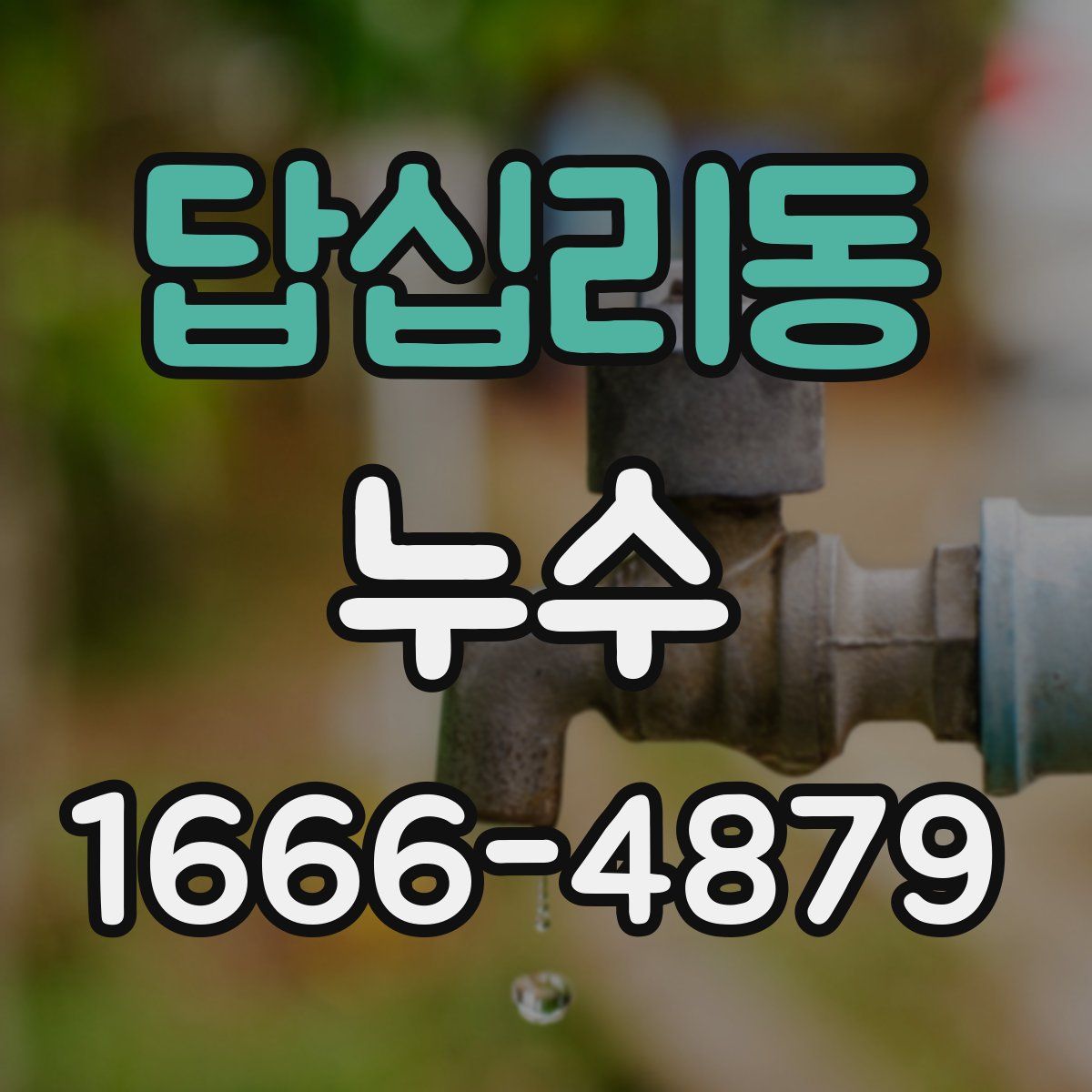 답십리동 누수