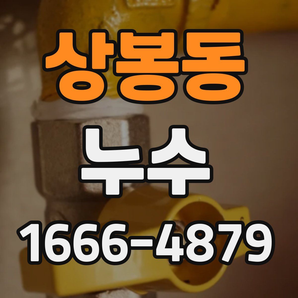 상봉동 누수