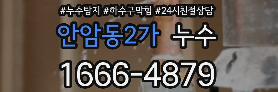 안암동2가 누수