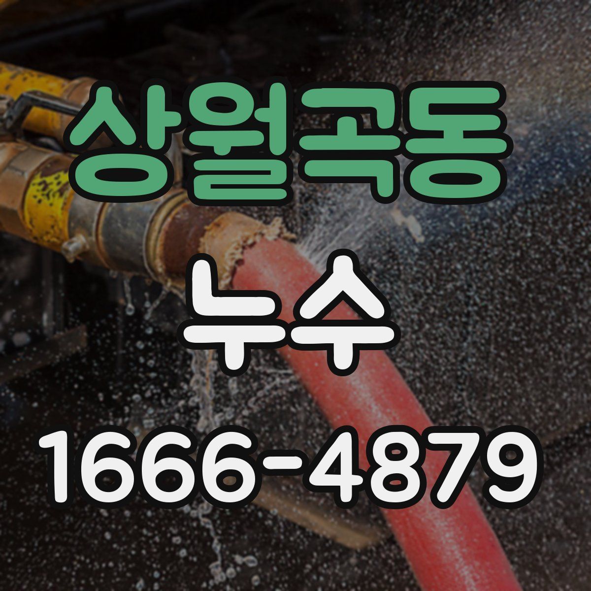 상월곡동 누수