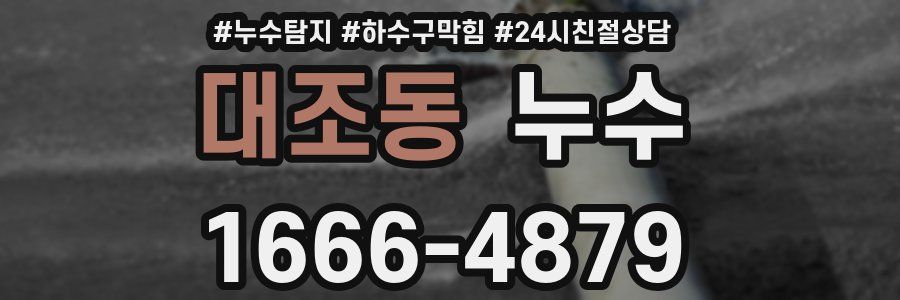 대조동 누수