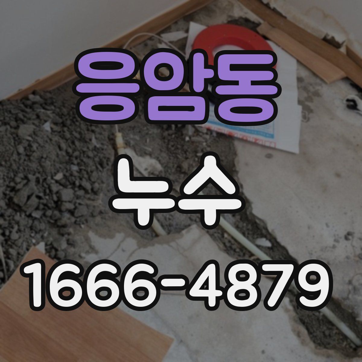 응암동 누수