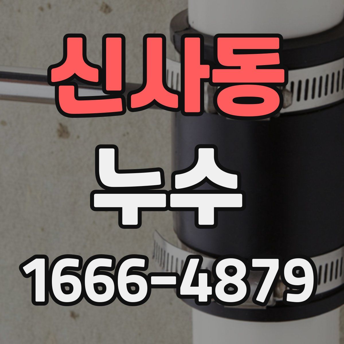 신사동 누수
