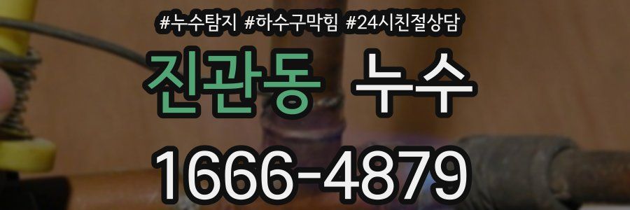 진관동 누수