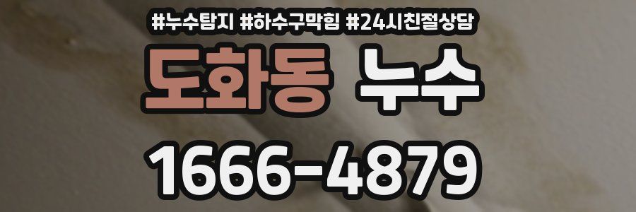 도화동 누수