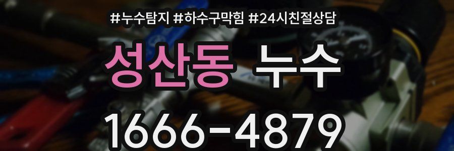 성산동 누수