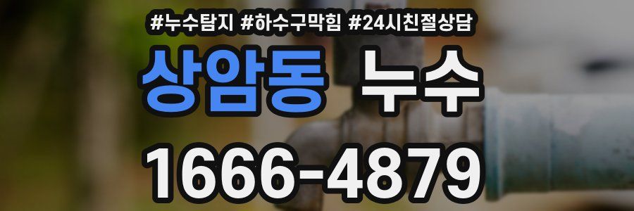 상암동 누수