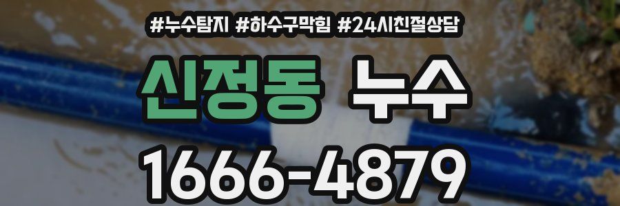 신정동 누수