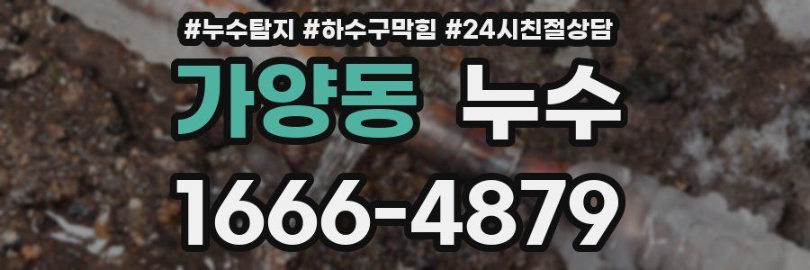 가양동 누수