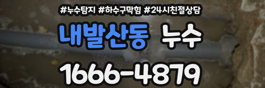 내발산동 누수