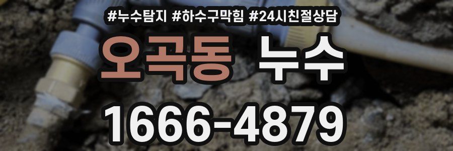 오곡동 누수