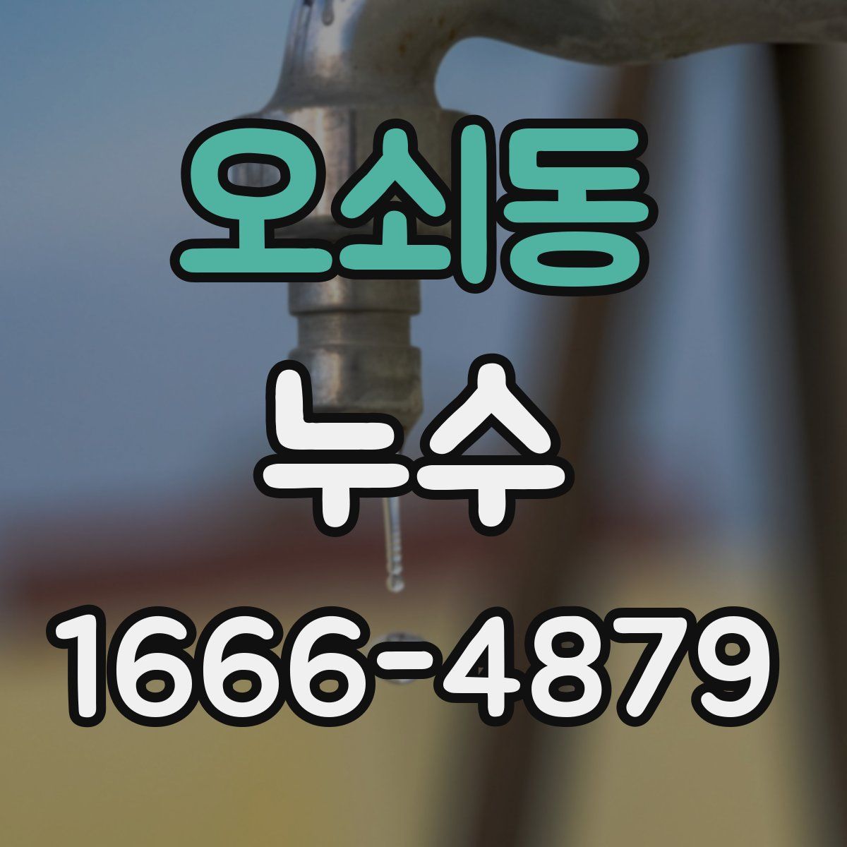 오쇠동 누수