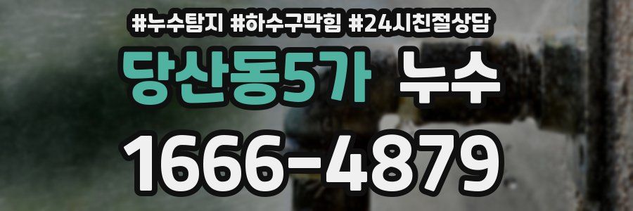 당산동5가 누수
