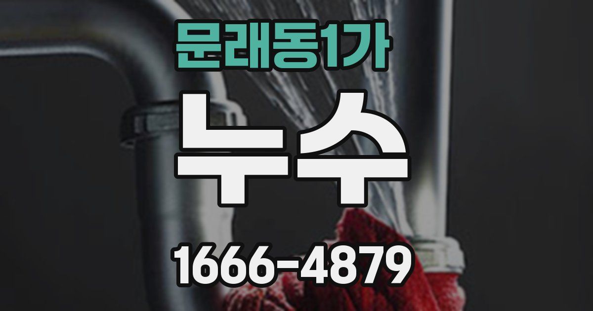 문래동1가 누수