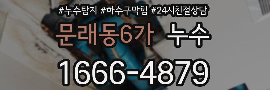문래동6가 누수