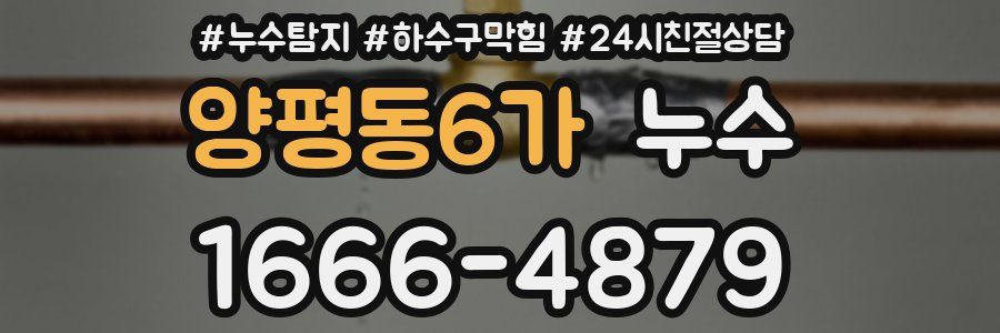 양평동6가 누수