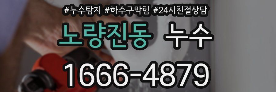 노량진동 누수