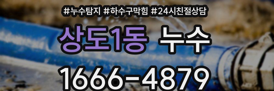 상도1동 누수