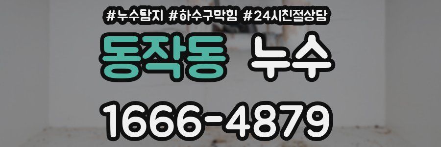 동작동 누수